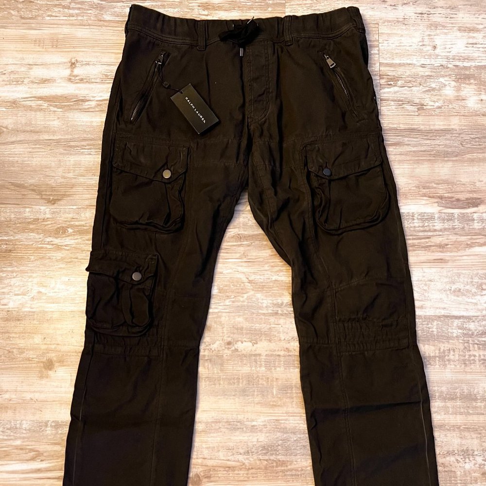 Ralph Lauren Black Label Cargo Pant - Black - 34 x 32 - NWT